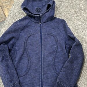 navy lululemon scuba jacket